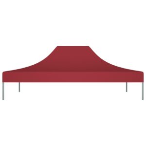 Strecha na párty stan 4x3 m, vínová 270 g/m² Foto