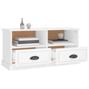 Fotka  TV skrinka biela 93x35,5x45 cm kompozitné drevo