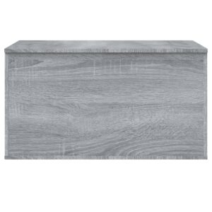 Úložná truhlica sivá sonoma 84x42x46 cm spracované drevo - eshop