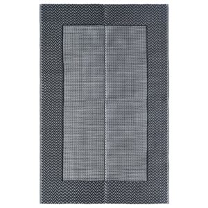 Vonkajší koberec sivý 120x180 cm PP