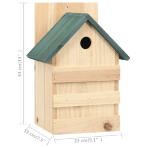 Produkt  Vtáčie búdky 4 ks 23x19x33 cm jedľové drevo