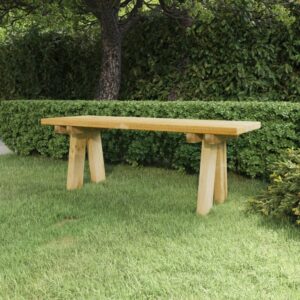 Záhradná lavička 110 cm impregnované borovicové drevo