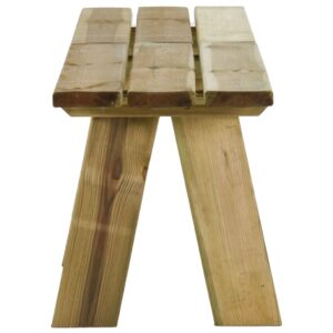 Záhradná lavička 160 cm impregnované borovicové drevo Obrázok