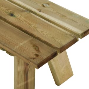 Fotka  Záhradná lavička 160 cm impregnované borovicové drevo