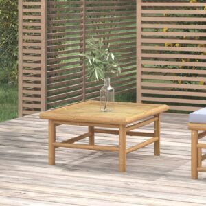 Záhradný stôl 65x55x30 cm bambus