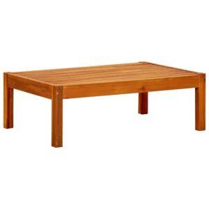 Záhradný stôl 85x57x29 cm masívne akáciové drevo