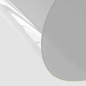 Chránič na stôl priehľadný Ø 60 cm 2 mm PVC Foto