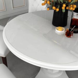 Chránič na stôl priehľadný Ø 60 cm 2 mm PVC