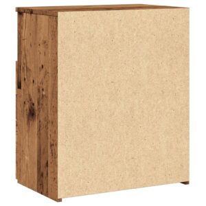 Nočný stolík staré drevo 50x32x60 cm kompozitné drevo - predaj