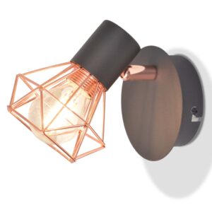 Nástenné svietidlá 2 ks s 2 LED žiarovkami 8 W Obrázok