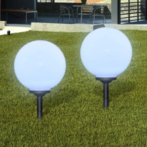 Vonkajšie osvetlenie chodníka 2 ks, LED 30 cm, s hrotom