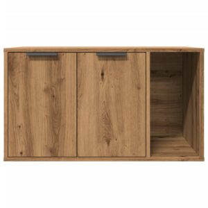 Fotka  Uzavretý box na stelivo dub artisan 80x50x45cm kompozitné drevo