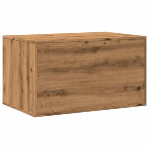 Uzavretý box na stelivo dub artisan 80x50x45cm kompozitné drevo - predaj