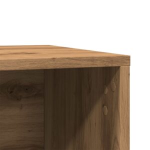 Foto  Uzavretý box na stelivo dub artisan 80x50x45cm kompozitné drevo