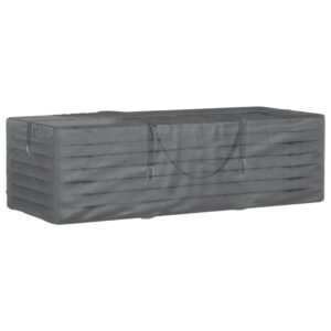 Úložná taška na záhradné vankúše čierna 135x40x55 cm polyetylén Obrázok