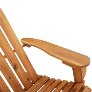 Adirondack Hojdacie kreslo s vankúšmi masívne akáciové drevo - eshop