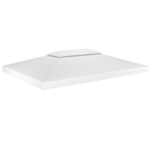 Dvojitá strieška na altánok 310 g/m², 4x3 m, biela