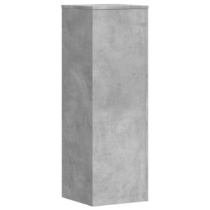 Stojan na rastliny betónová sivá 33x33x100 cm kompozitné drevo Produkt