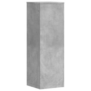 Stojan na rastliny betónová sivá 33x33x100 cm kompozitné drevo - eshop