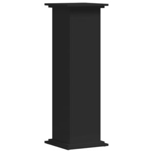 Stojan na rastliny čierny 33x33x100 cm kompozitné drevo - eshop