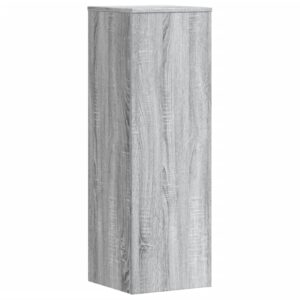 Stojan na rastliny sivý sonoma 33x33x100 cm kompozitné drevo - eshop