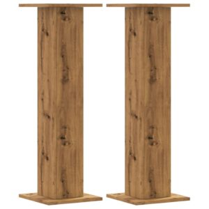 Stojany na reproduktor 2ks dub artisan 30x30x95cm kompoz. drevo Produkt