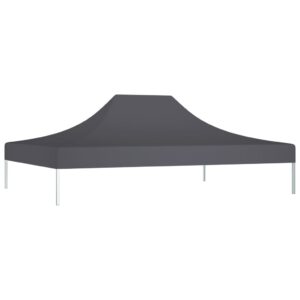 Strecha na párty stan 4x3 m, antracitová 270 g/m² Produkt