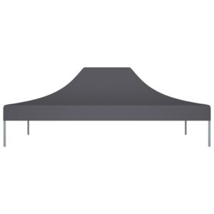 Strecha na párty stan 4x3 m, antracitová 270 g/m² Foto