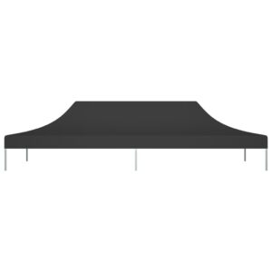 Strecha na párty stan 6x3 m, čierna 270 g/m² Foto