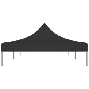 Strecha na párty stan 6x3 m, čierna 270 g/m² Obrázok