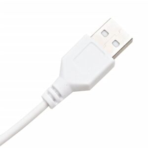 Toaletný stolík s LED lesklý biely 74,5x40x141 cm - eshop