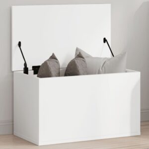Úložný box biely 60x35x35 cm kompozitné drevo